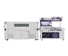 DQL5545VG伺服垂直封切機+DSE5030TL透明爐熱收縮包裝機